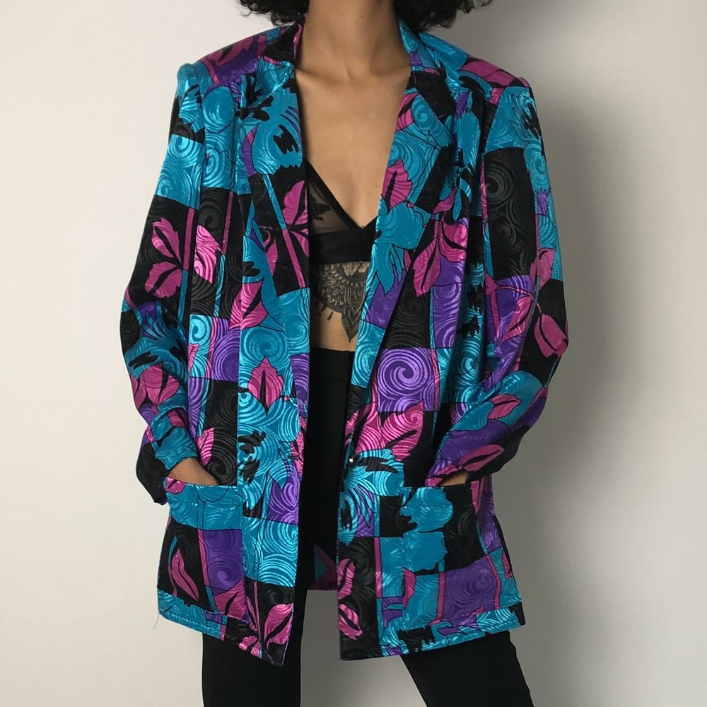 Satin Blazer